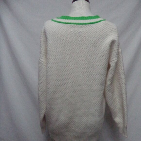 Future Collective Kahlana Barfield Brown cardigan sweater top Size Sz Large Lg L - Picture 5 of 8